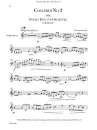 double bass music