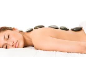 hot stone therapy