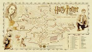 harry potter marauders map