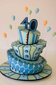 40th birthday cakes
