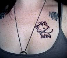 cat tattoo