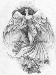angel tattoo