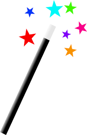 animated magic wand