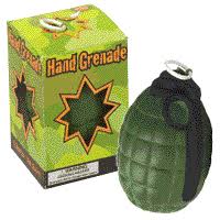 toy hand grenades