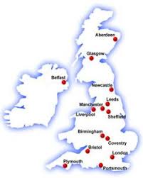 weather map of england