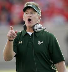 coach Jim Leavitt showed