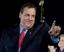 Elect Chris Christie greets