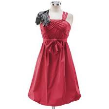 robes de cocktail rouge