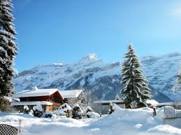 cabin in the snow
