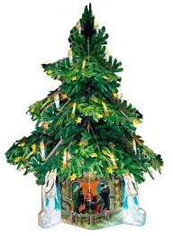 folding christmas tree