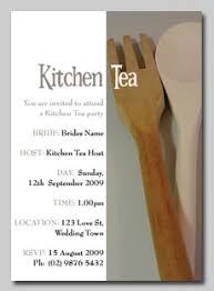 Kitchen Tea Invites