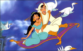 Aladdin and Jasmine On The