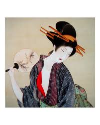 japanese geisha paintings