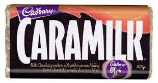 caramilk chocolate bar