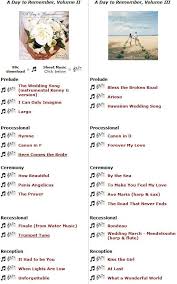 wedding songs