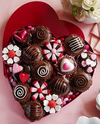 valentine day chocolate
