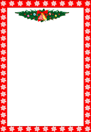 holiday letterhead