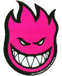 pink sticker