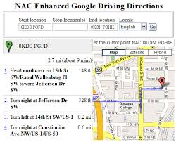Google Driving Directions