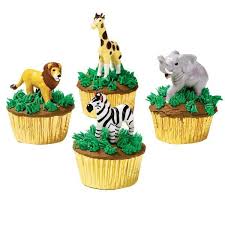 animal cake topper