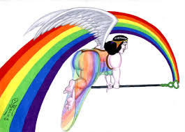 rainbow colors