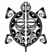 tatouage tribal tortue