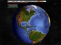 3d map of the world