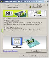 nvidia sli