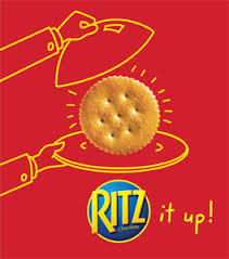 the Ritz cracker is