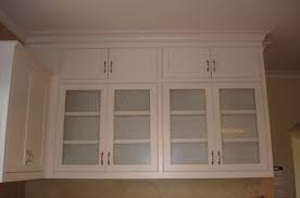 frosted glass cabinet
