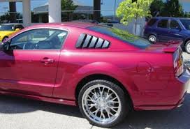 ford mustang louvers