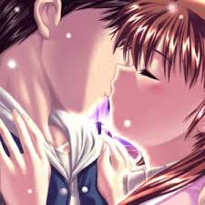 anime kiss love