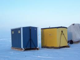 ice shanties