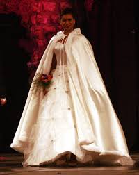 bridal cloak
