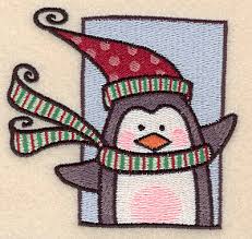 penguin picture frame