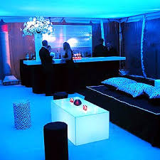 black light party