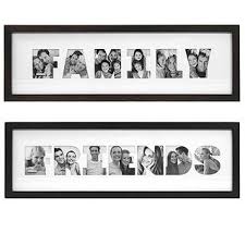 black wood poster frame