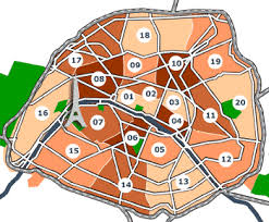carte arrondissements