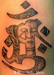 om tattoo designs