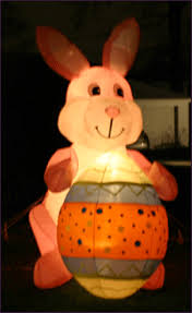 blow up easter bunny