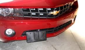 camaro license plate frames