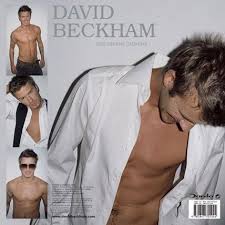 david beckham calendar