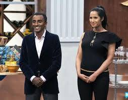 Padma Lakshmi up skirt