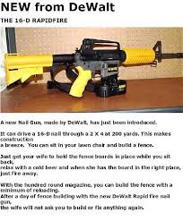 dewalt m16 nail gun