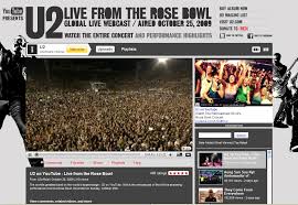 u2 live at the rose bowl