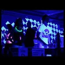 black light party