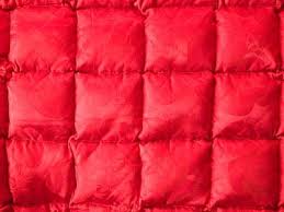 Red fabric for quilting,