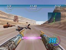 star wars pod racing game