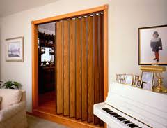 accordion door