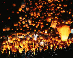 chinese fire lantern